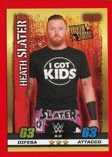WWE SLAM ATTAX 10th Edition -Topps 2017- Card Basic No. 107 - HEATH SLATER