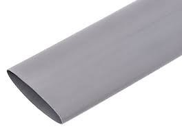 Heat Shrink Tubing HSP1 Flame Retardant 3.2mm I.D / 1.6mm I.D Grey - 5 Metres