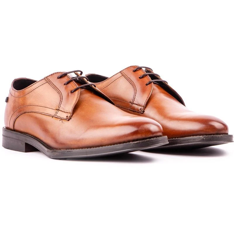 Base London Herren Hadley Schnürschuhe Braun - Bild 2 von 4