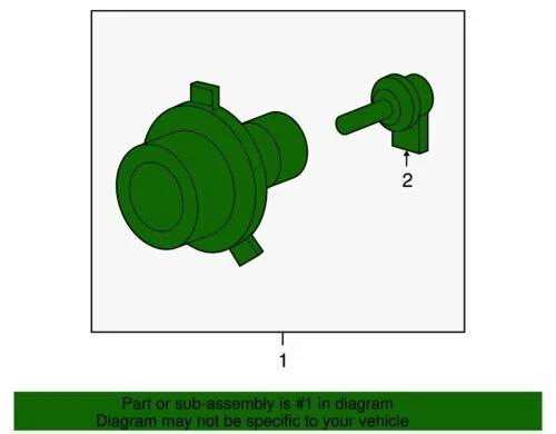 Conjunto de faros antiniebla originales GM 2004-2010 Buick Chevrolet GMC lado del conductor 15162675 Foto 2 de 2