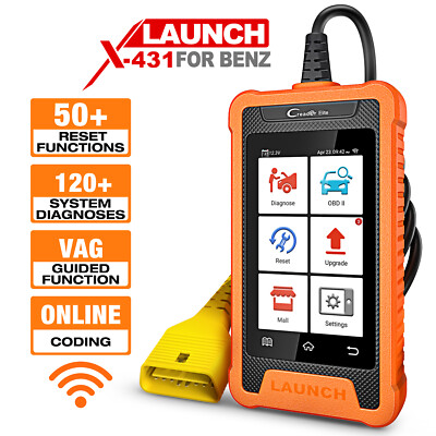 Launch Full Systems Auto OBD2 Scanner Tool Profi KFZ Diagnose Gerät für Benz