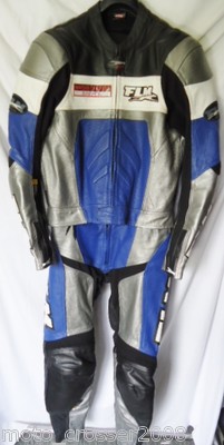 FLM Torrent Lederkombi tlg 48 blau R1, Honda, Gsx-R