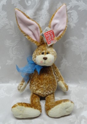 NWT BABBIT 19'' Bunny Rabbit Gotta Getta a Gund Easter Rosey Cheeks Ears Plush
