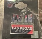 Super Bowl Lviii 58 Las Vegas Nfl Collector Pin *New* Kc Chiefs Lombardi Trophy!