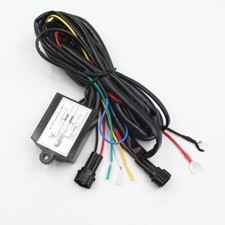 Drl Controller Auto Car Led Daytime Running Lights Relay Harness Dimmer
