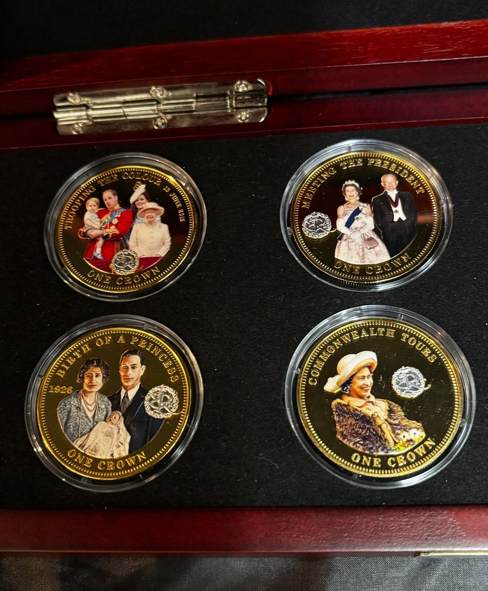 Queen CDジャケット風5ポンド記念硬貨セット全４種類 Queen CDジャケット風5ポンド記念硬貨セット全4種類 Queen CD