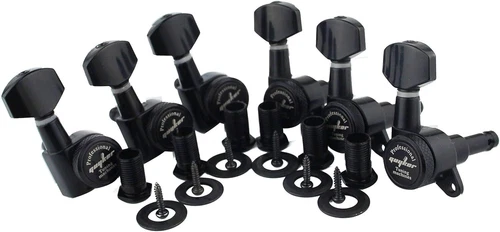  Guitar Locking Tuners (6 For Right) - 1:18 Lock String Tuning Key Pegs Ma