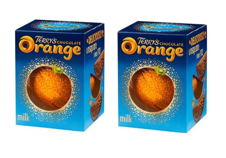 2 x Terry's Chocolate Orange Flavored Milk Chocolate Ball Candy