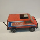 TONKA  A. J. Foyt Van  Orange Vintage USA