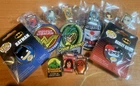 FUNKO PIN & PATCH LOT NIB-MARVEL-DC-BATMAN-DEADPOOL-QUINN-SWAMP THING-MORE