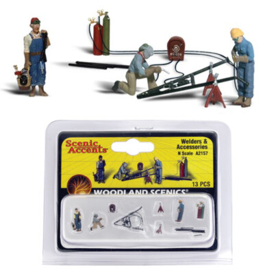 Woodland Scenics Accents A2157 Figures Welders Accessories