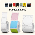 Niimbot B21 B3S B1 Rund Etiketten Druck Aufkleber Selbstklebend Thermo Wasserdicht