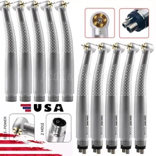 1-5X OLED 5 Light LED E-Generator Dental High Speed Fiber Optic Handpiece 2H/4H