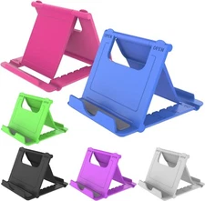 6PACK Desktop Cell Phone Stand Holder, Portable Universal Desk Stand