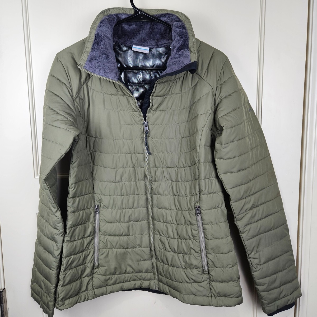 Columbia Silver Falls Women Size M Puffer Jacket Insulated Omni