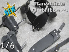 1/6 Genuine Black Leather Dragon Armour Set 