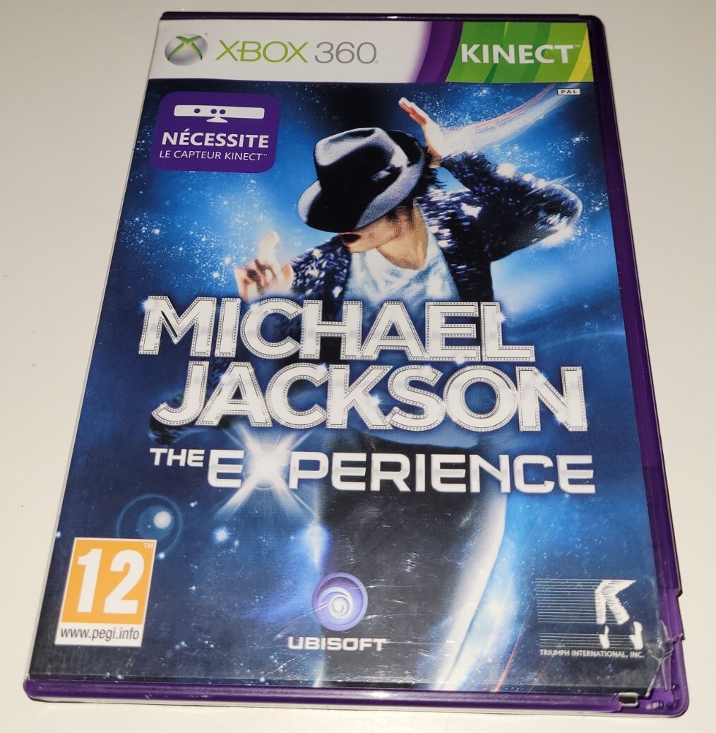 Microsoft Xbox 360 Kinect - Michael Jackson The Experience - Boîtier Cassé 