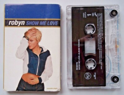 ROBYN - SHOW ME LOVE - 2 Versions; Grand Jury Mastermix With Rap CASSETTE Single