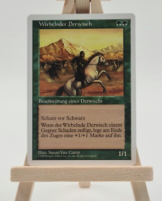 Whirling Dervish 5. Edition (5ED) Magic Card MTG German (Whirling Dervish)