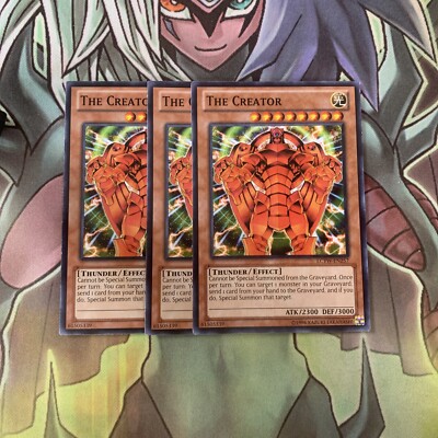 LCYW-DE257 x3 The Creator Common Top Zustand Yugioh