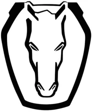 auto251 Ford Mustang DARK HORSE Logo Die Cut Vinyl Graphic Decal Sticker