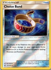 choice band pokemon card Hop's Choice Band 148/159