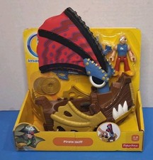 Imaginext Pirate Skiff Boat and Action Figure...