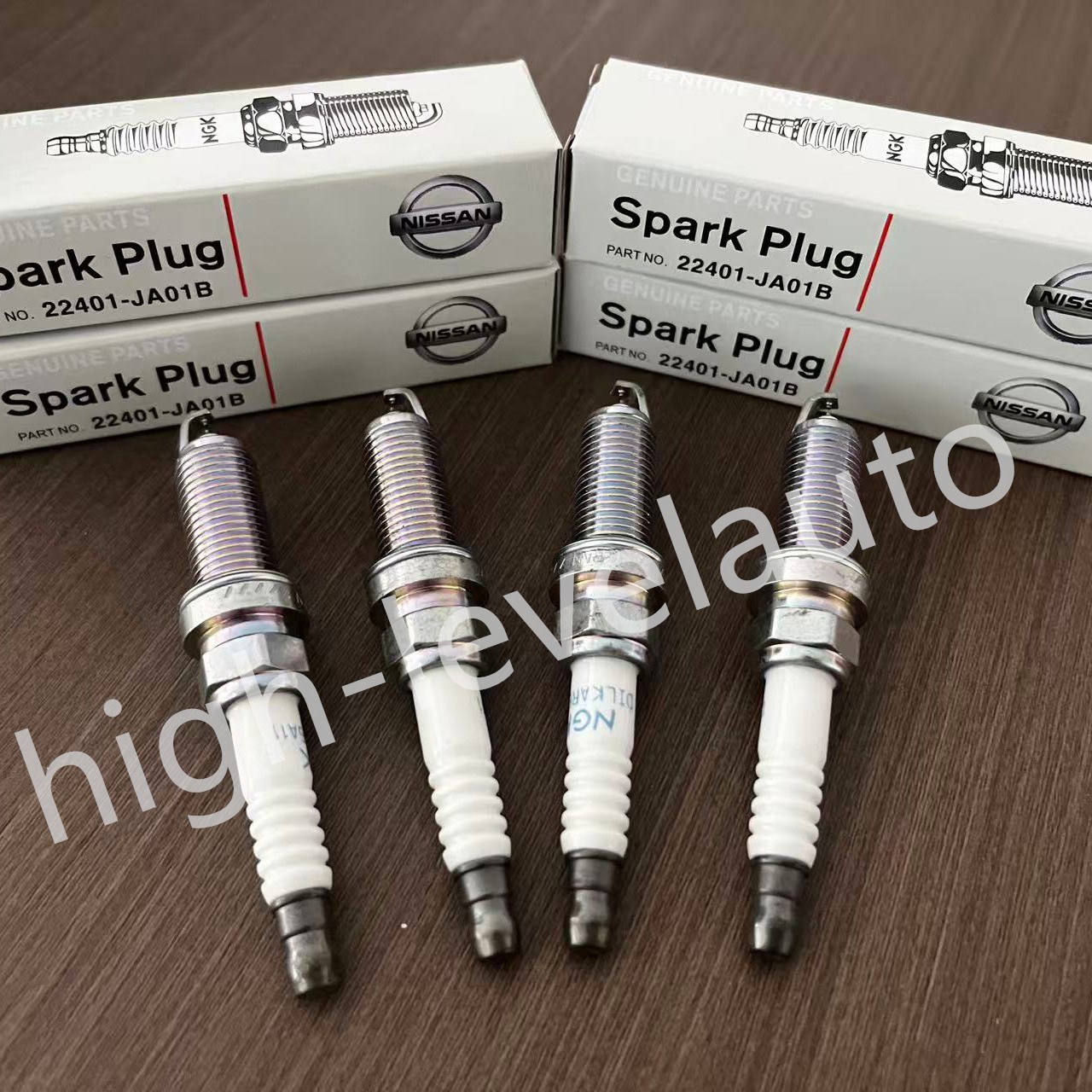  22401-JA01B 4x NGK Spark Plugs For Altima Nissan NV200 Rogue Sentra Cube 07-17
