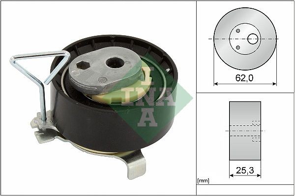 Schaeffler INA 531 1002 10 Spannrolle, Zahnriemen FüR Volvo-image