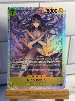 One Piece TCG - Nico Robin EB03-055 Foil SR - The Heroines Edition