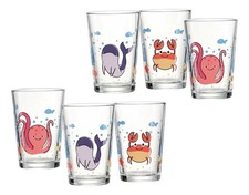 Ritzenhoff & Breker Kindergläser-Set Unterwasserwelt | 6-teilig | 205 ml