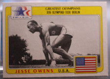1983 Topps Greatest Olympians - Jesse Owens #49