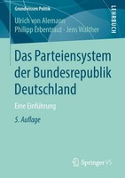 Das Parteiensystem Der Bundesrepublik Deutschland Eine EinfüHrung Taschenbuch