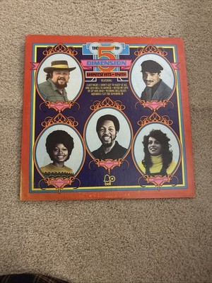 洋楽 THE 5th DIMENSION GOLD DISC Vinyl Record The 5th Dimension Greatest Hits On Earth Vinyl Record Album LP