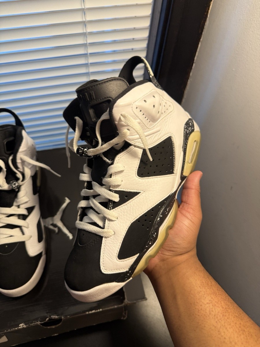Air Jordan 6 Retro Oreo Size 9 Clean Condition Flaw 665215355088| eBay