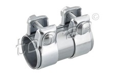 TOPRAN Rohrverbinder Schelle 107 221 Doppelschelle für SEAT VW SKODA AUDI GOLF 4