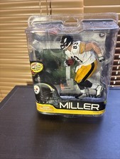 2011 McFarlane Toys NFL Pittsburgh Steelers Heath Miller 1610/3000 White Jersey