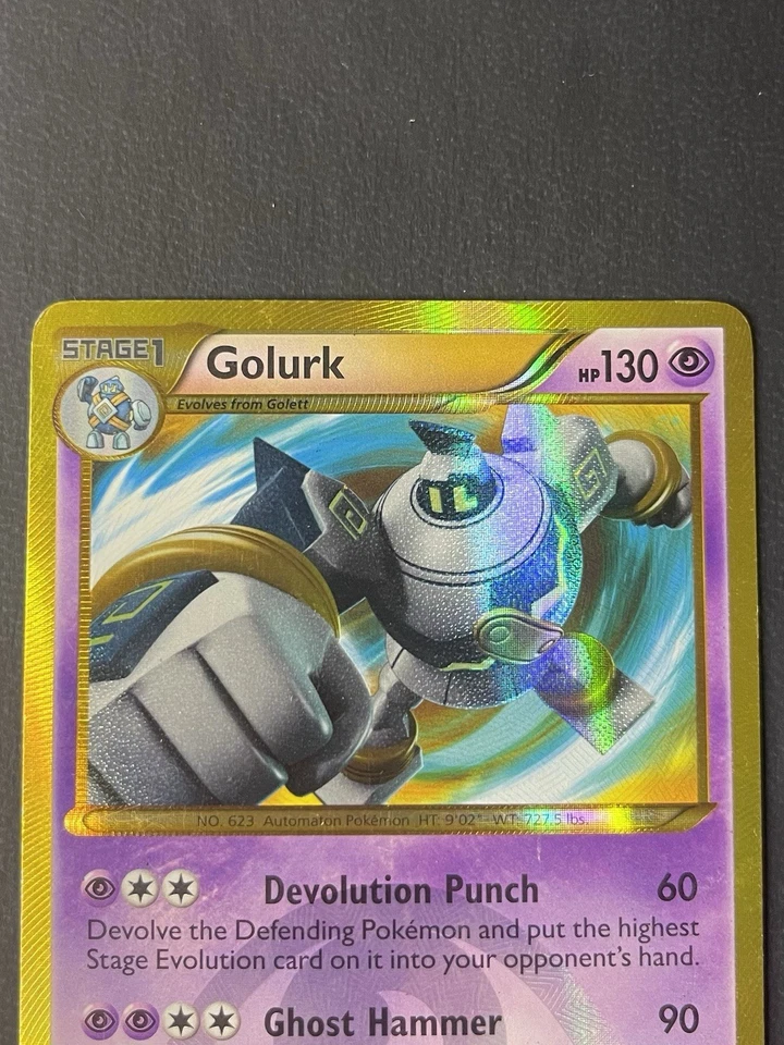 Pokemon - Golurk Secret Rare Boundaries Crossed 150/149 - HP - Изображение 3 из 4