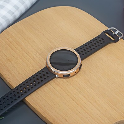 Für Amazfit Active 2 Sapphire Edition Rahmen mit stylischem Metallschutz