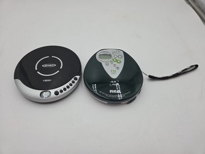CD Player Lot of 2 Jensen CD-60C & RCA RP2432B - Working READ 