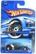 Matchbox Hot Wheels Phastasm Chrome Burnerz 5/5 Chrome 70 J3396 Toy Car
