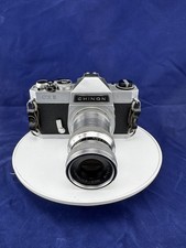 Chinon CX 35mm Film SLR Camera with Isco Gottingen 100 f4.5 Lens