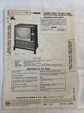 Vintage Sams Photofact Schematic 3-1965 AIRLINE MODELS GST-4615A /- 4645A, GST