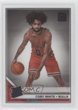 2019-20 Panini Clearly Donruss Rated Rookie Variation Coby White #V56 9ih