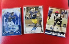NFL Rookie Bundle Autos:  Tylan Wallace, Kyren Williams, & Sauce Gardner