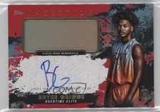 2021-22 Inception OTE Overtime Elite Cards Red /25 Bryce Griggs Patch Auto nd3
