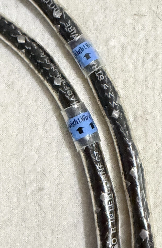 Straight Wire Virtuoso R High End Interconnect RCA  Kabel 50cm - Bild 3 von 4