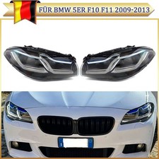 2x Für BMW 5er F10 F11 09-13 Xenon HID W/Adaptive Modified LED Scheinwerfer Neu