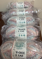 Lot of 5 Lion Brand Wool-Ease Thick  Quick Yarn Super Bulky  6190 Carousel