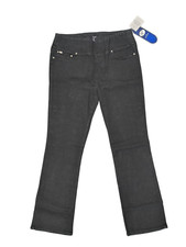 DG2 Diane Gilman SuperStretch Comfort Waist BootCut Jegging Black 393084 Large